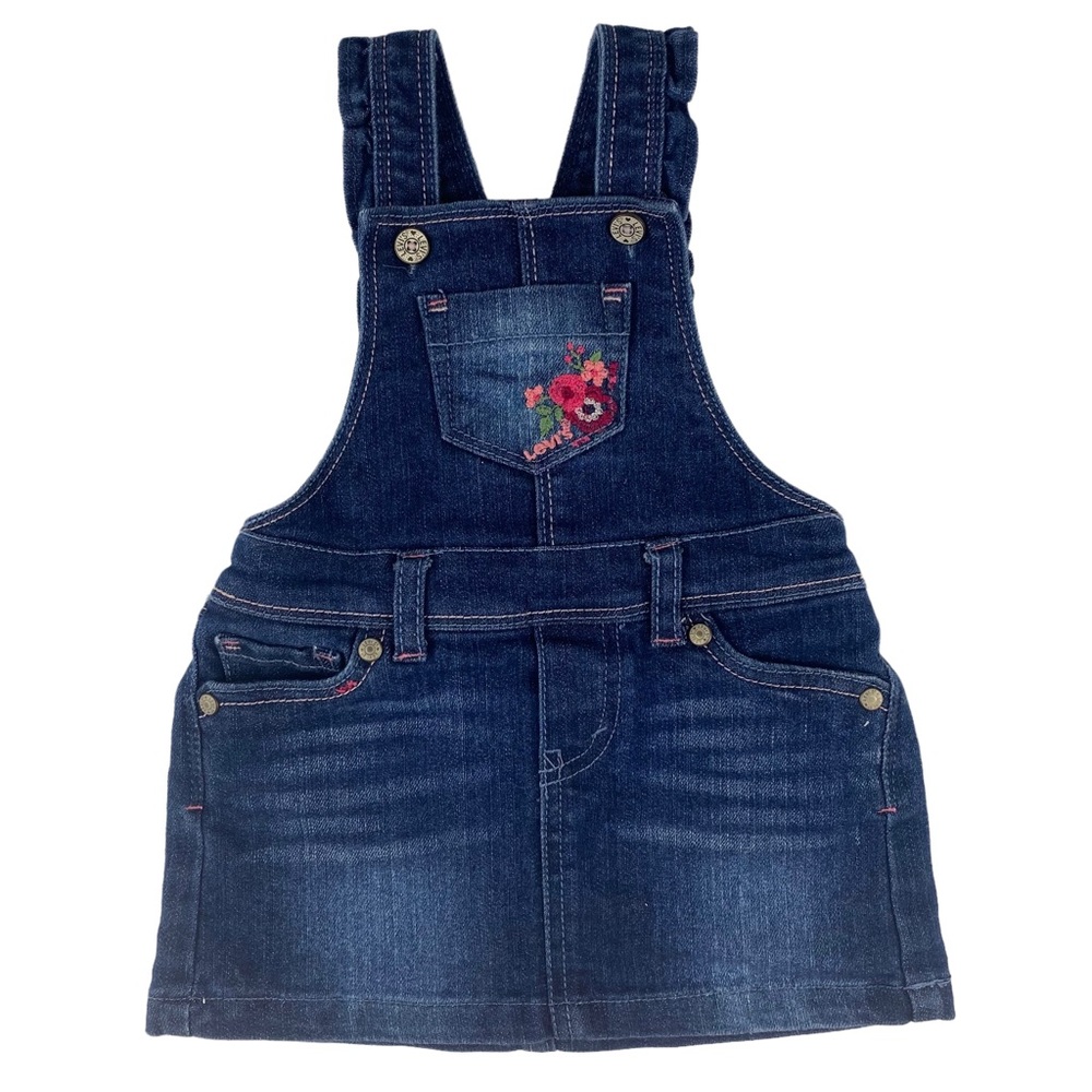 Levis Infant Skirtall Denim Dress - Size 18M